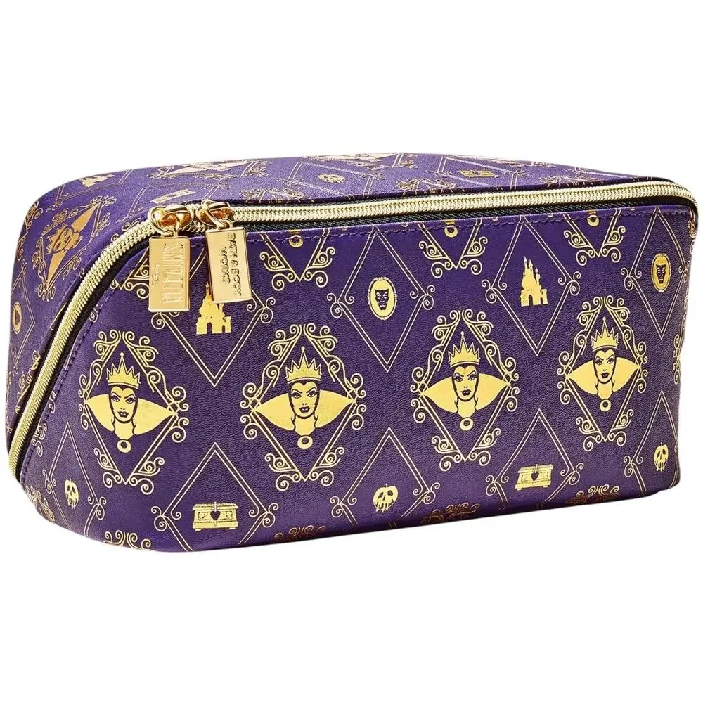 Disney Evil Queen Cosmetic Bag Bath Body Works Halloween Open Tray Makeup New
